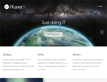Tablet Screenshot of planetxtechnologies.com